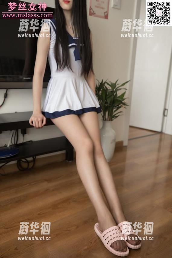 MSLASS梦丝女神 - 玥玥的白色空间套图分享，我认真想了想，还挺特别的