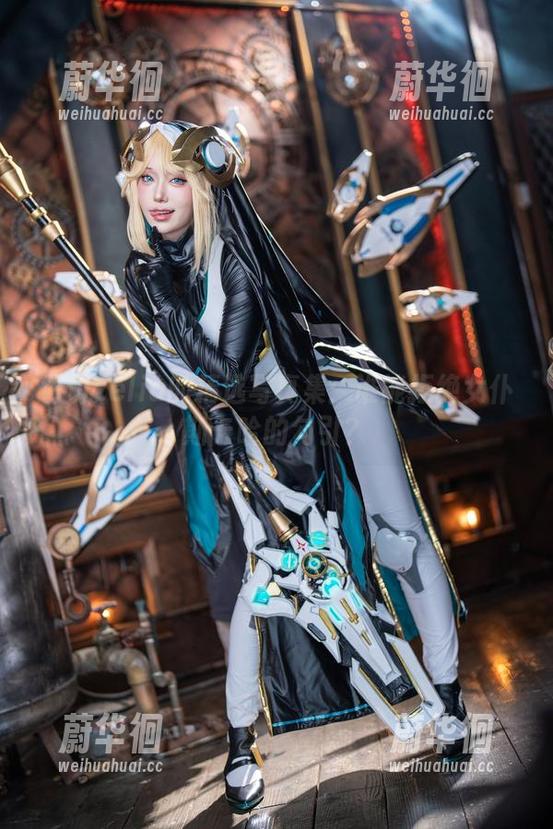 切切celia的精选写真集：谁能拒绝女仆斯卡哈的勾引？