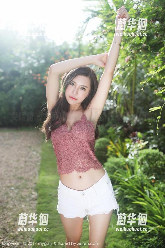 美媛馆-徐微微mia 美媛馆 - 水手服图包里加点徐微微mia的甜,海风也要失守?!
